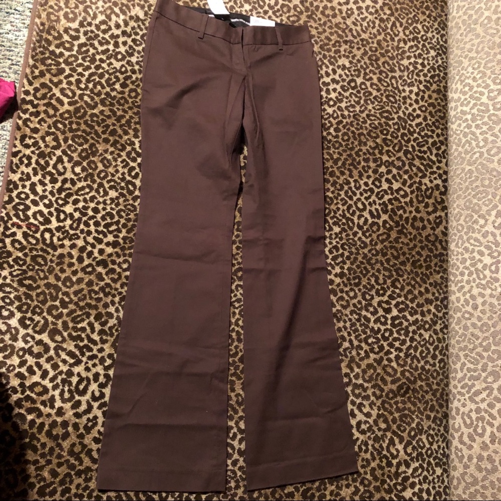 NWT EXPRESS brown pants size 0